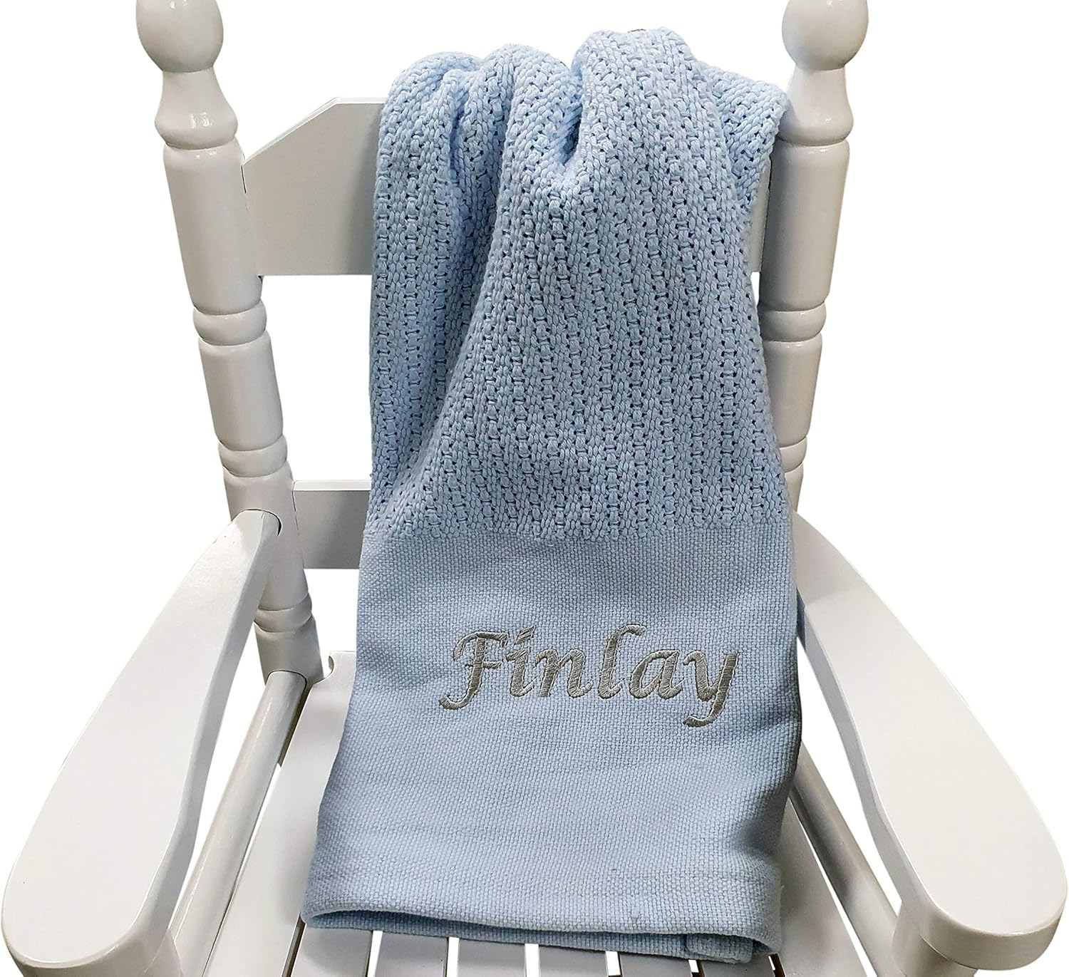 personalised newborn blanket