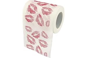 Fairly Odd Novelties Kisses Lips Novelty Toilet Paper