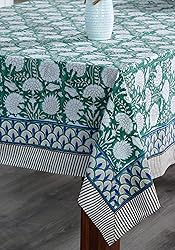 Ridhi -Turquoise Moss Green Cotton
