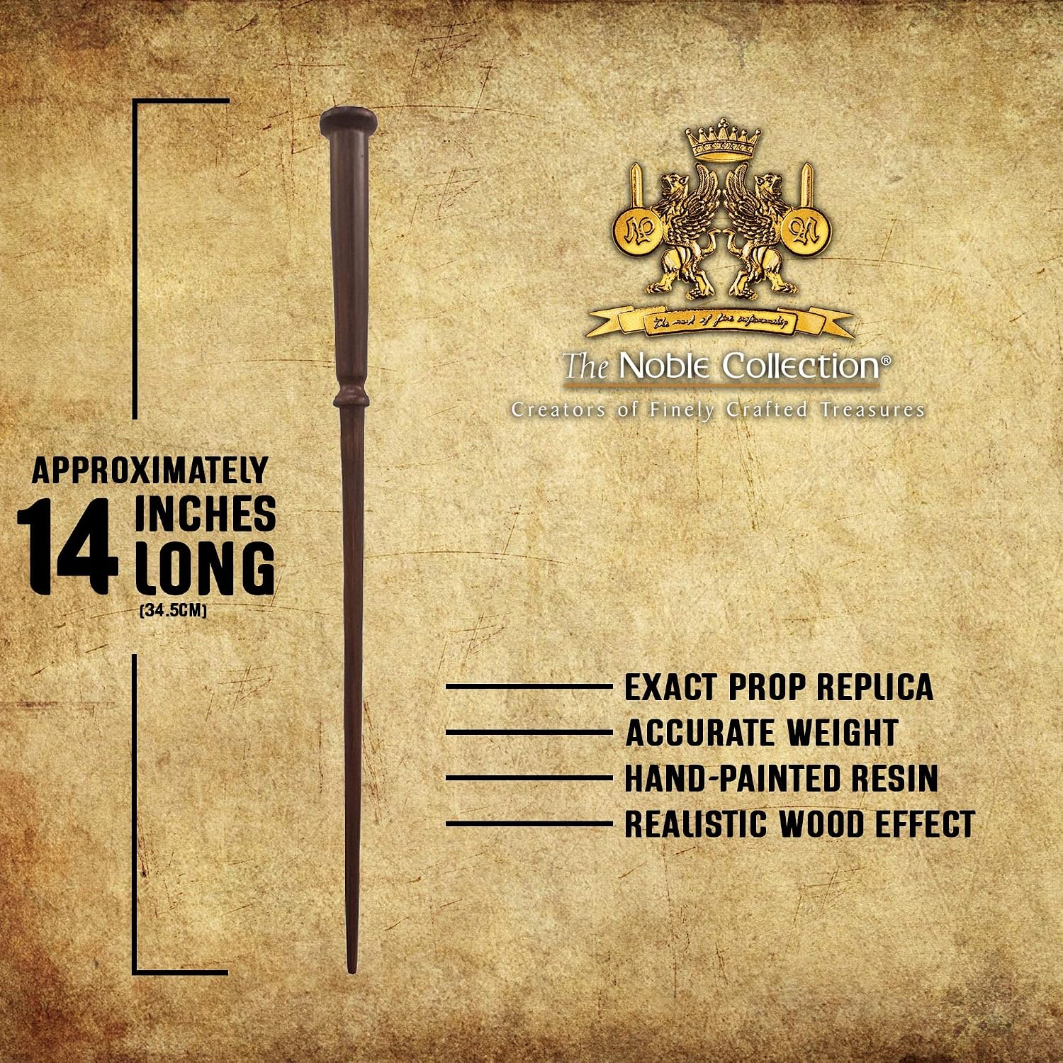 The Noble Collection, Porpentina Goldstein Wand In A Standard Windowed Box, 14in (34.5cm) Wizarding World Wand - Image 5