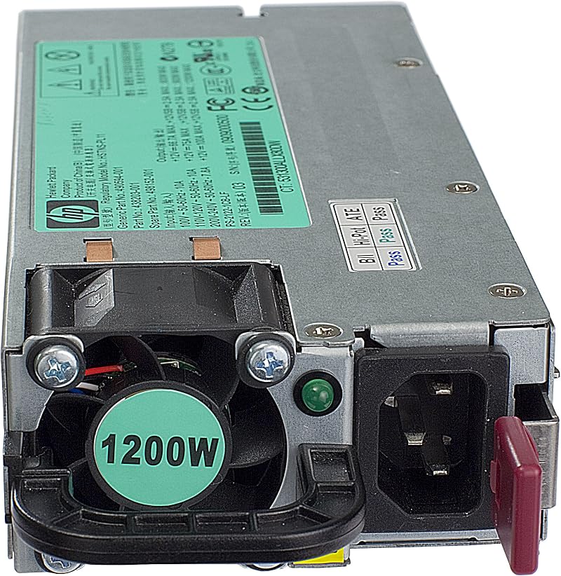 HP 578322-B21 ProLiant 1200W Server Redundant Power Supply Unit PSU Fan