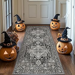 GENIMO 2x10 Runner Rugs for Hallway, Machine