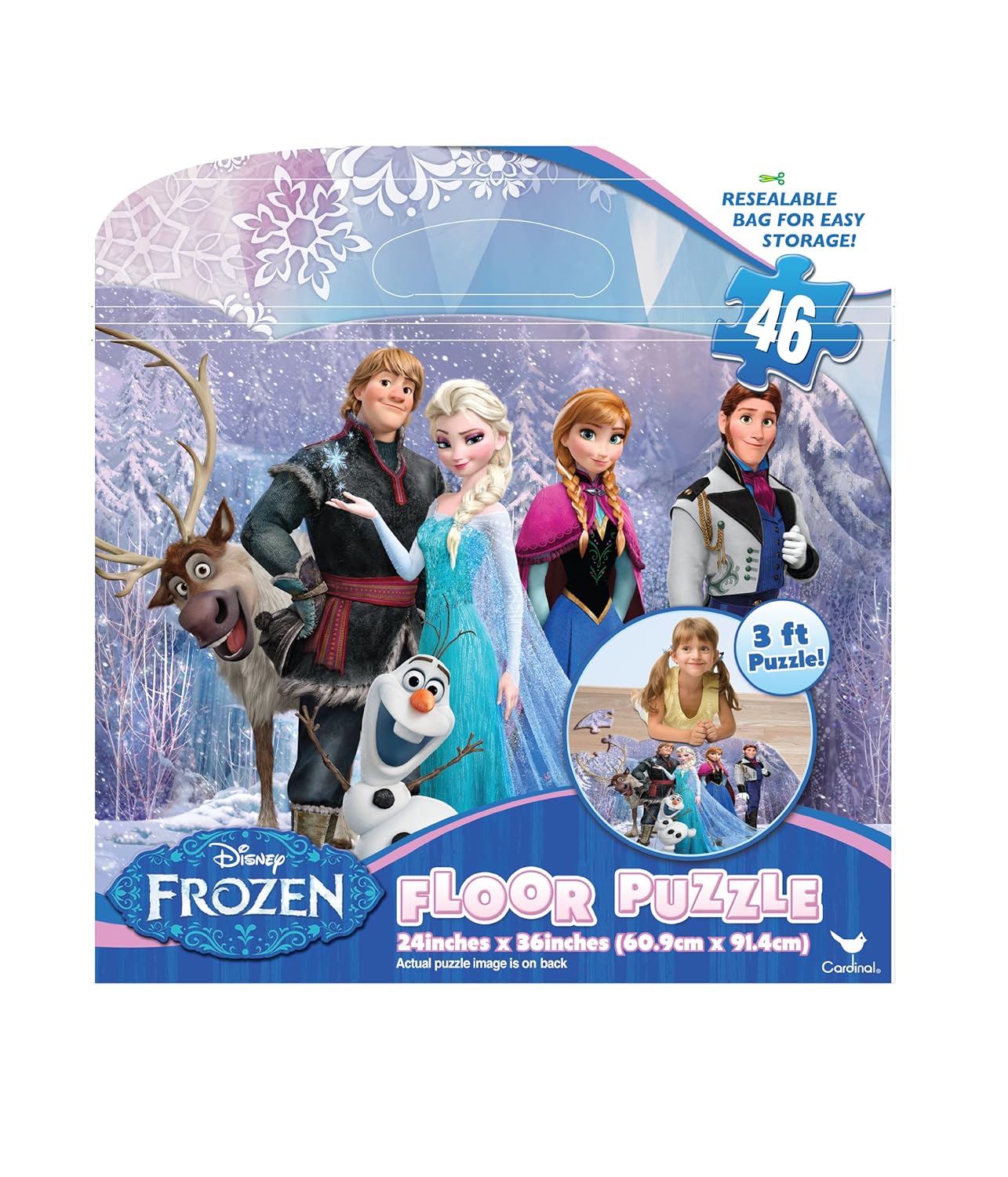 Frozen Floor Puzzles 46 Piece