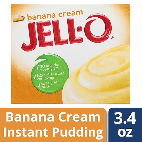 JellO Oreo Cookies and Cream Instant Pudding and Pie Filling 119g