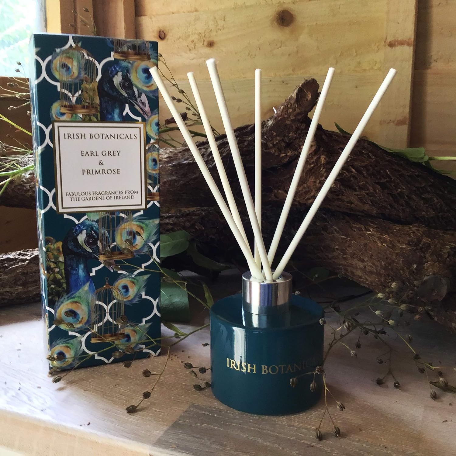 Irish Botanicals Reed Diffuser Earl Grey & Primrose Amazon.co.uk