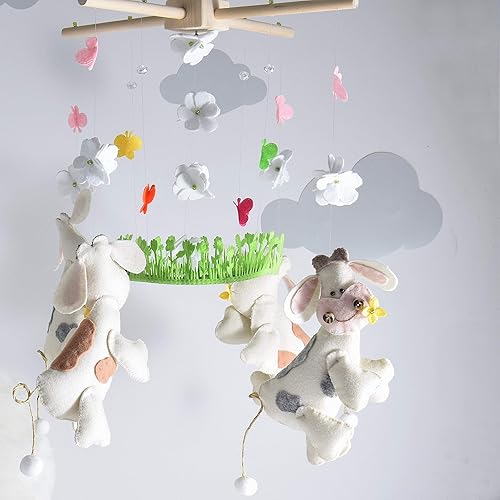 farm animal mobile crib