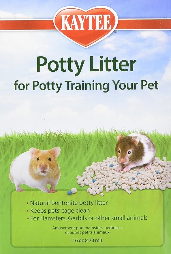 Kaytee Potty Litter for Potty Training Your Pet Hamster, Gerbil or