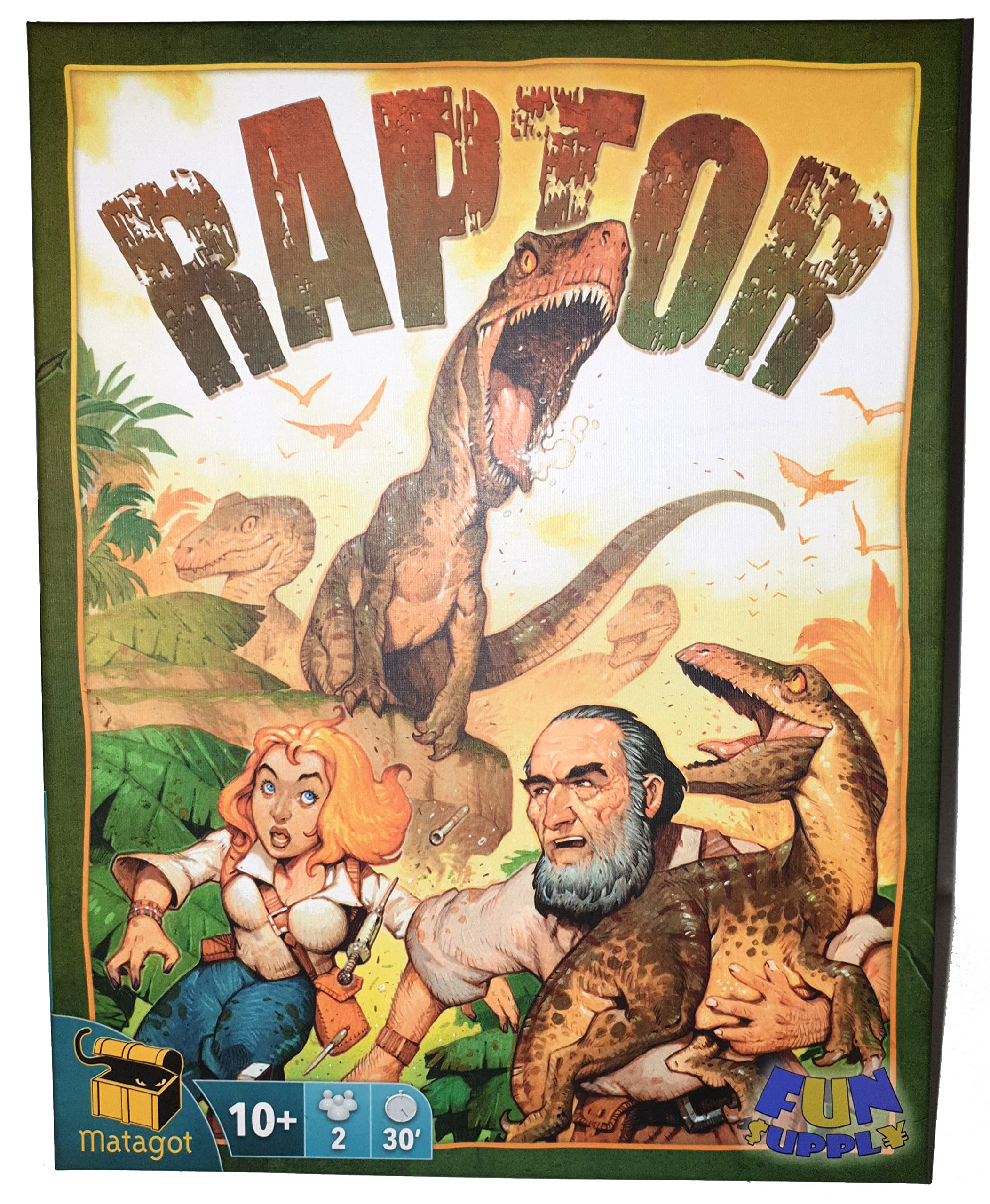 Fun Supply Raptor Board Game - Deutsch Italiano Polskie Cestina