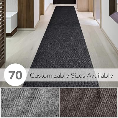 iCustomRug Spartan Weather Warrior Duty IndoorOutdoor Utility Berber Loop Carpet Runner, Area Rugs, 3ft,4ft,6ft Widths 70 Custom Sizes with Natural