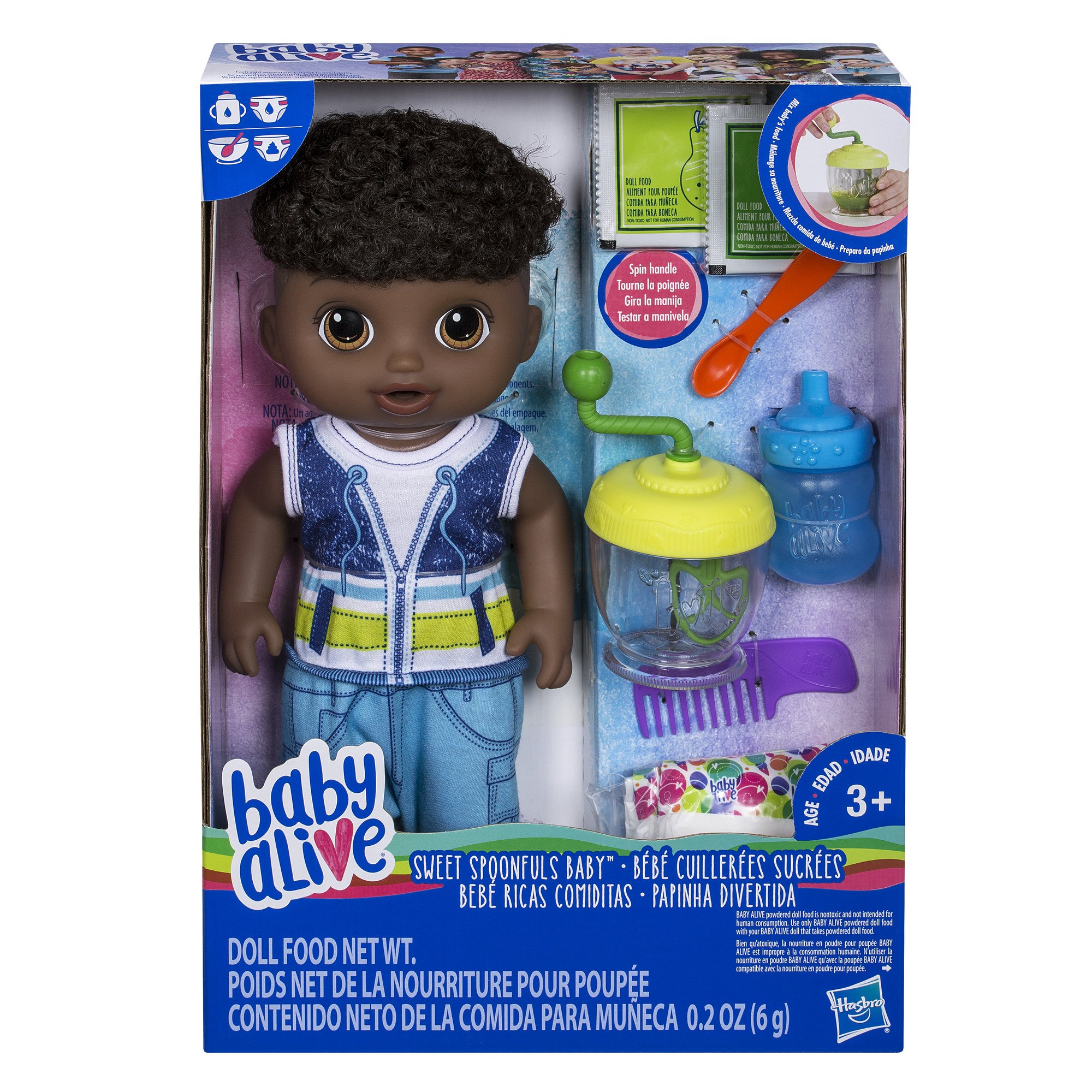 Baby Alive Sweet Spoonfuls Baby Doll Boy (AA) 630509634651 eBay