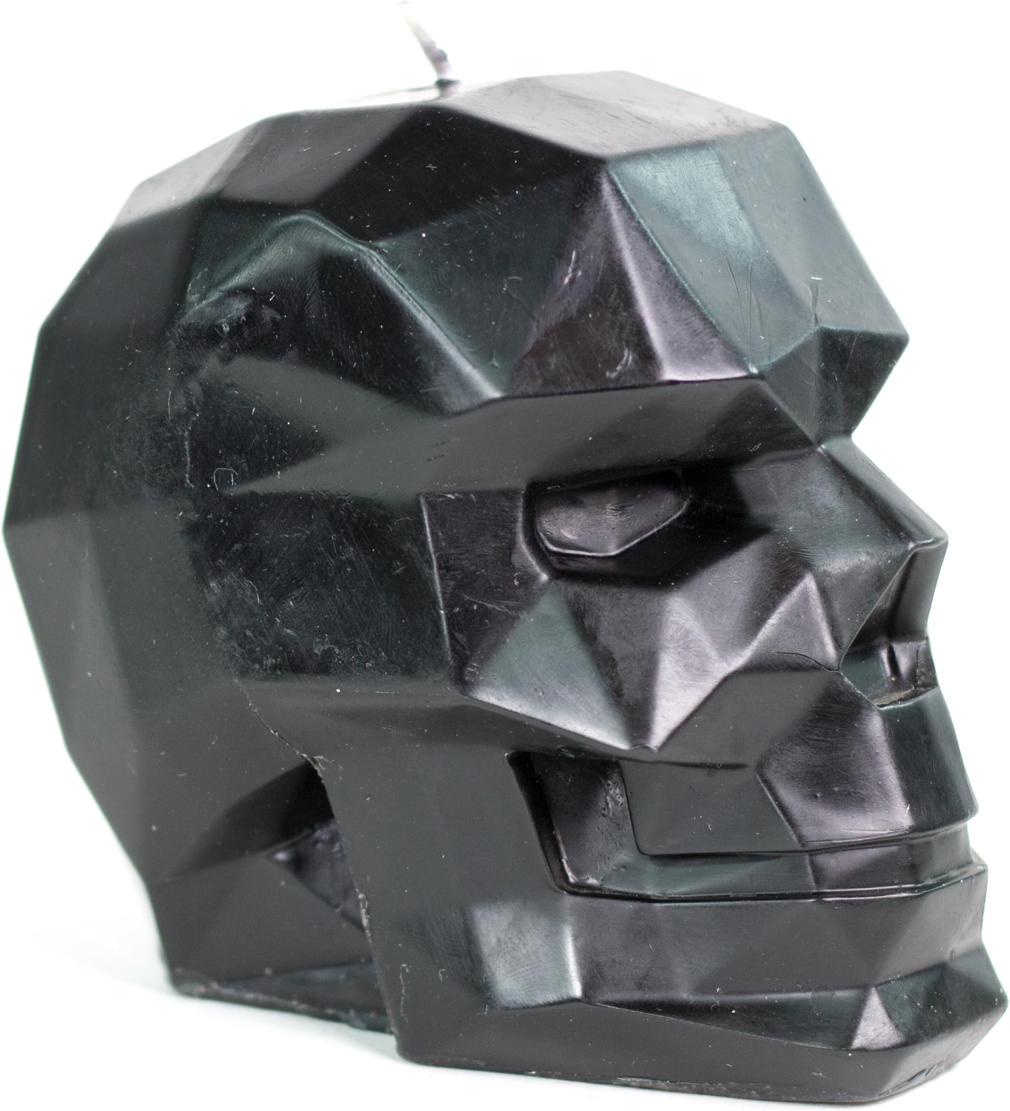 Skull Candle – Skull - Geometric Candles – Black