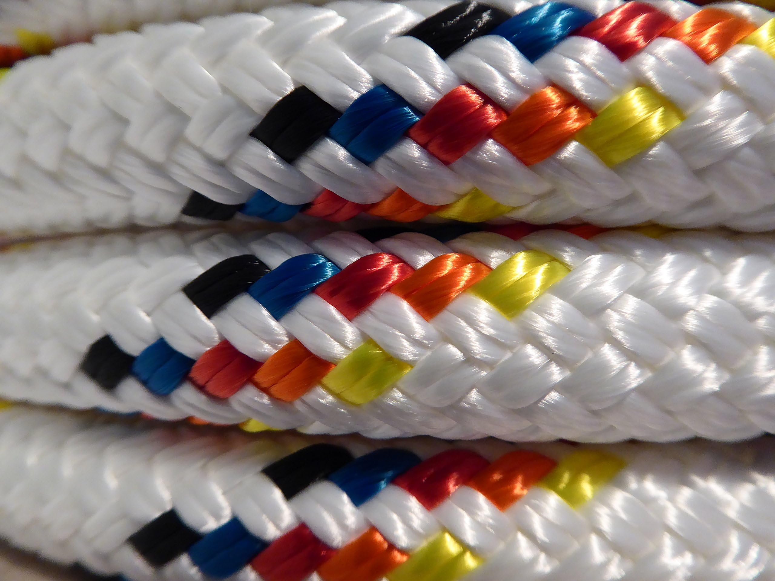 Valley Rope 5/8" x 100 ft. Double Braid Yacht Braid Polyester Sailboat Rigging Nautical Rope Spool