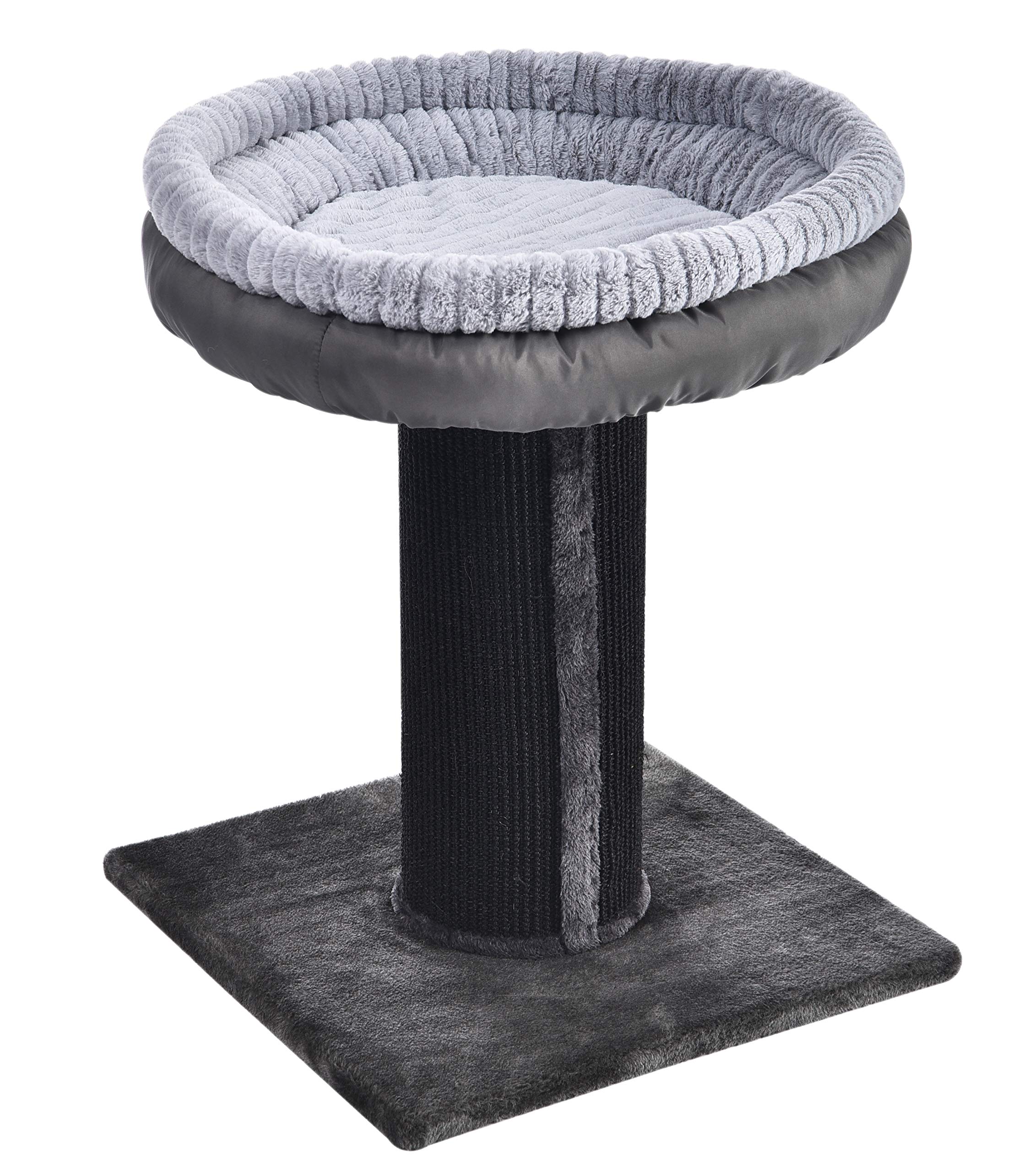 AmazonBasics Extra Large Cat Scratching Post Tree Tower With Bed 19 X