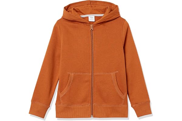 Amazon Essentials Boys' Fleece Zip-up Hoodie