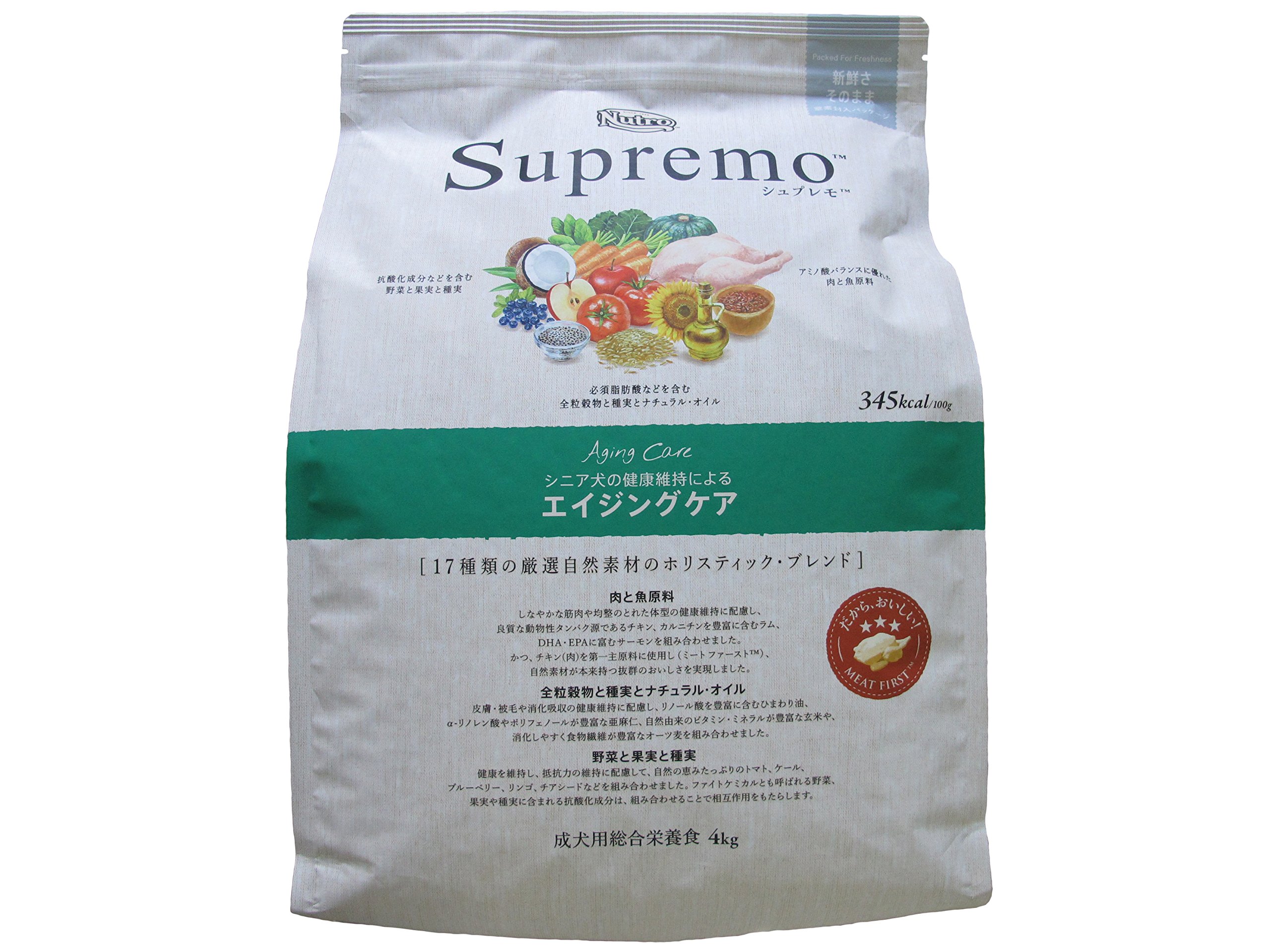 ニュートロジャパン シュプレモ 全犬種用 シニア犬用 4kg商品画像