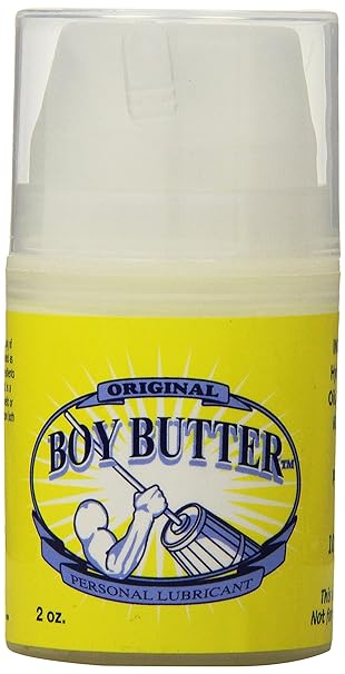 Boy Butter Original Pump Transparent 2oz
