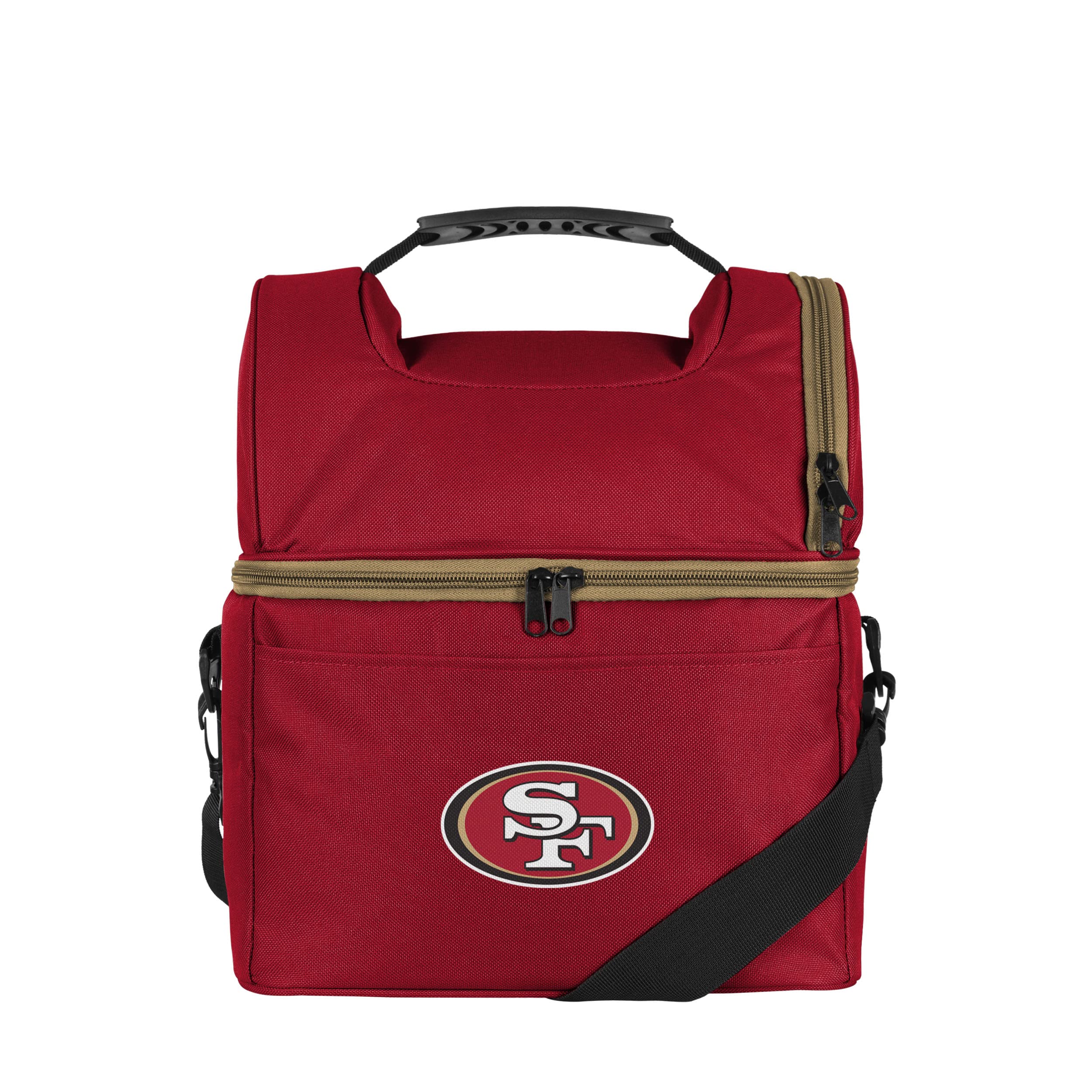 Photo 1 of FOCO San Francisco 49ers NFL Solid Double Compartment Cooler