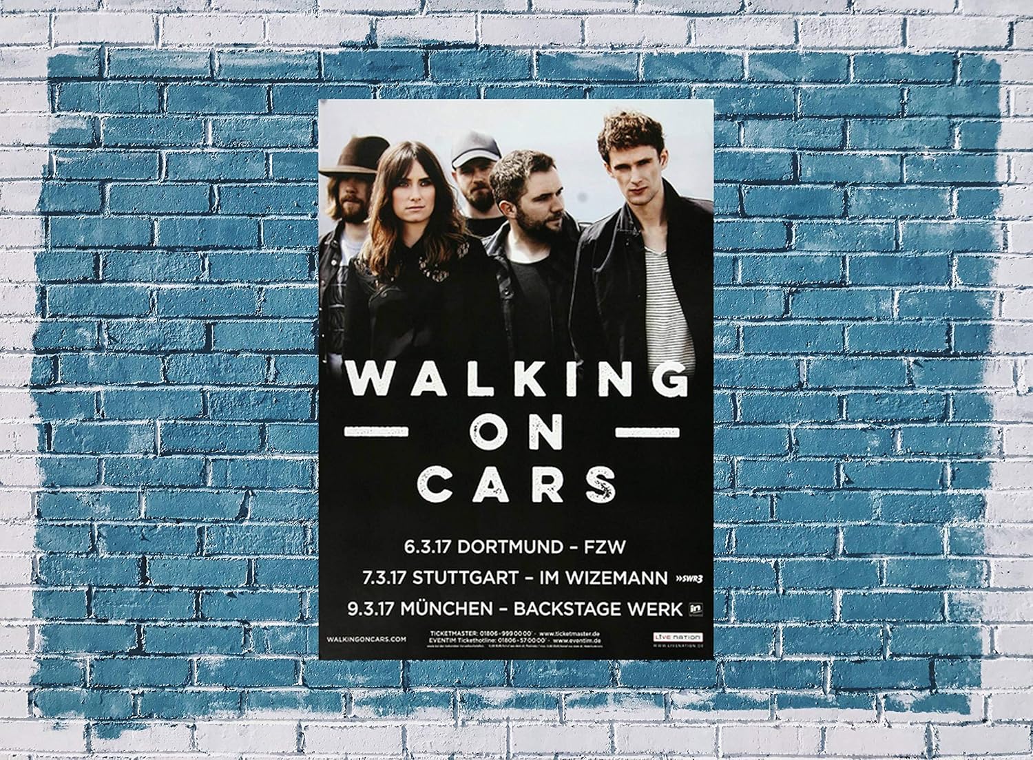 walking on cars ticketmaster