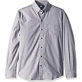 Cutter & Buck Mens Epic Easy Care Stretch Oxford Stripe Button Down Shirt