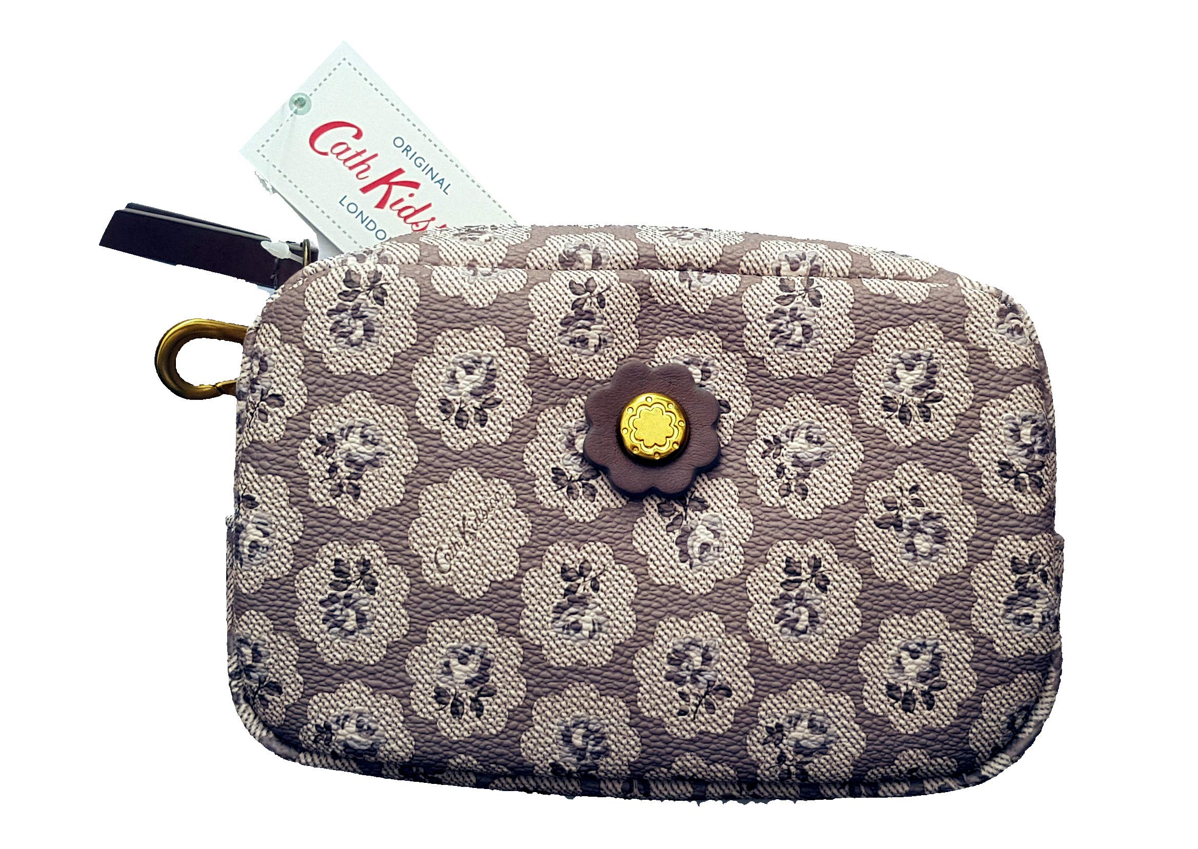 Cath Kidston Bumbag - Freston Rose Design in Taupe Beige