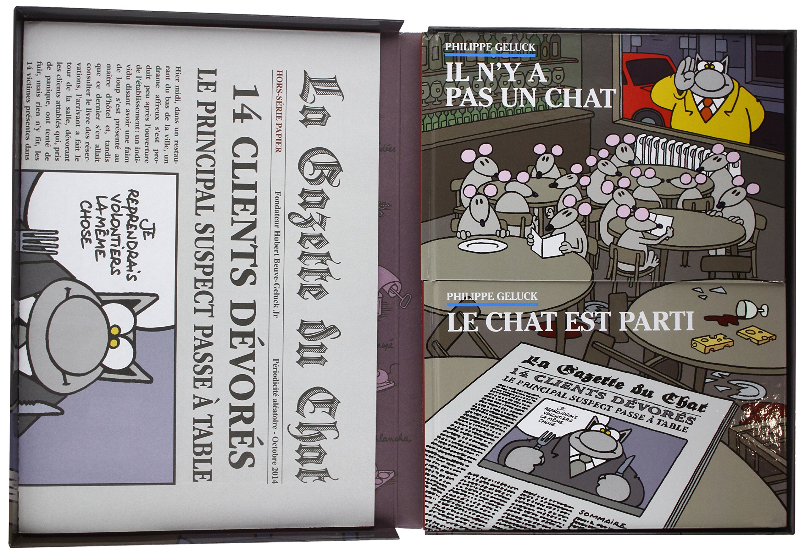 Amazon Com Le Chat Passe A Table Les Albums Du Chat 19 French Edition Geluck Philippe Geluck Philippe Geluck Philippe Dehaes Serge Books