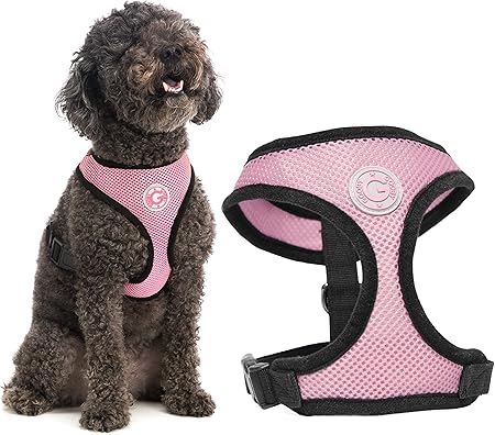 pink harness for large dogs