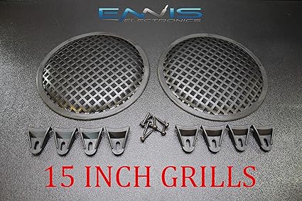 15 inch subwoofer grill