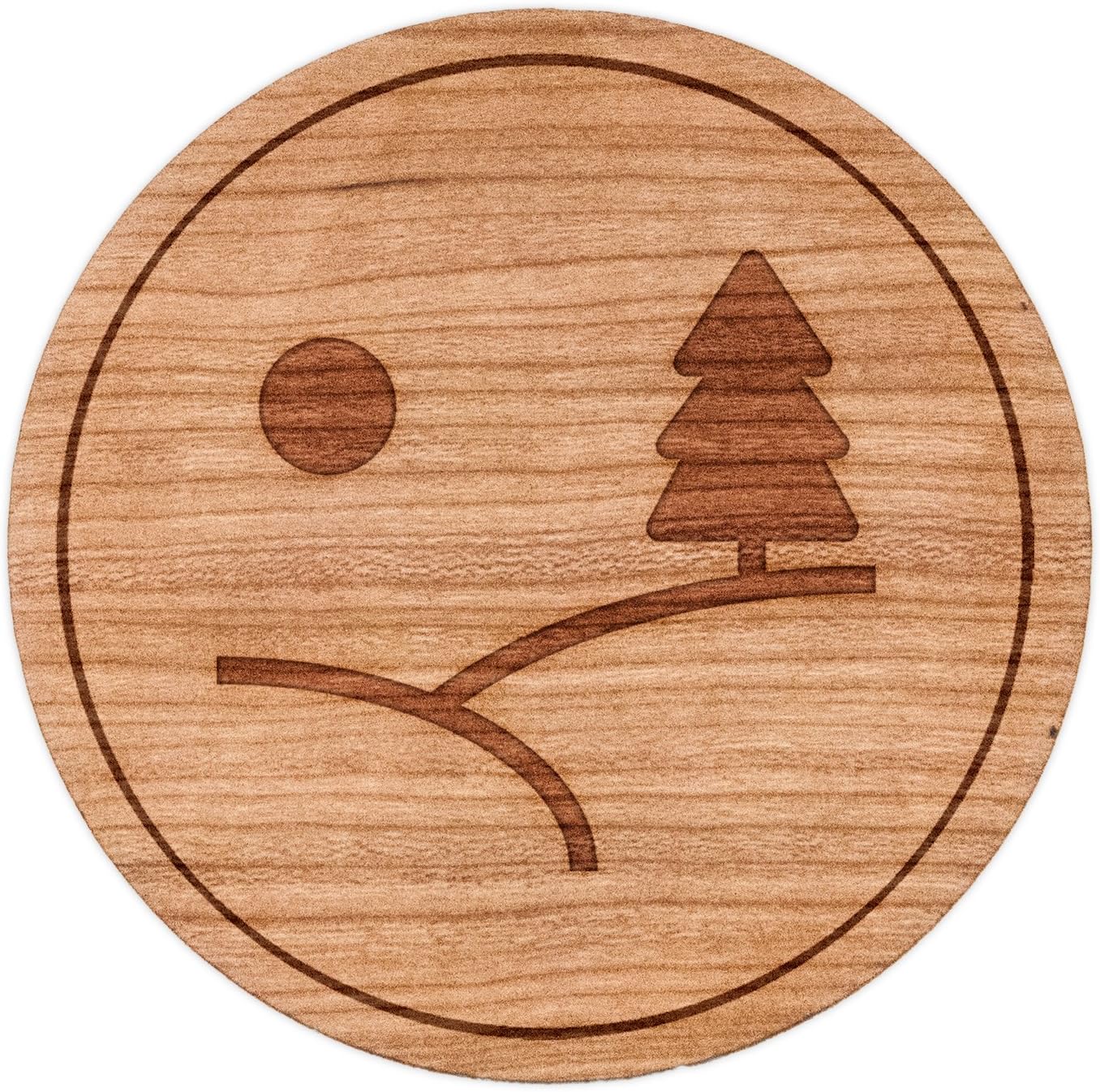 WOODEN ACCESSORIES COMPANY Wooden Refrigerator With