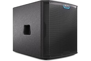 ALTO TS15S 2500W 15" Subwoofer, Powered PA Speaker with 6 Selectable DSP Modes, Easy Setup, 132 dB, 3" Voice Coil, Superior Bass