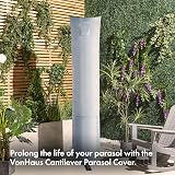 VonHaus Waterproof Parasol Cover 3m Premium Heavy Duty 420D Oxford view 2