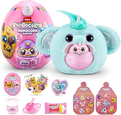 Rainbocorns Mamacorn Surprise Elephant Shara by ZURU Collectible Plush 3+