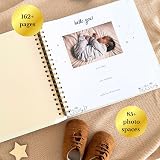 Omni & Ori Inspirational Baby Journal Memory Book Cream Gold 172 Pages view 3