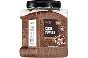Roots Circle Unsweetened Cocoa Powder | Rich Dark Chocolate Flavor, Perfect for Baking, Smoothies, and Hot Cocoa | Premium Quality, Easy Mixing, Gluten-Free, Kosher | Bulk 1 Pack of 14oz