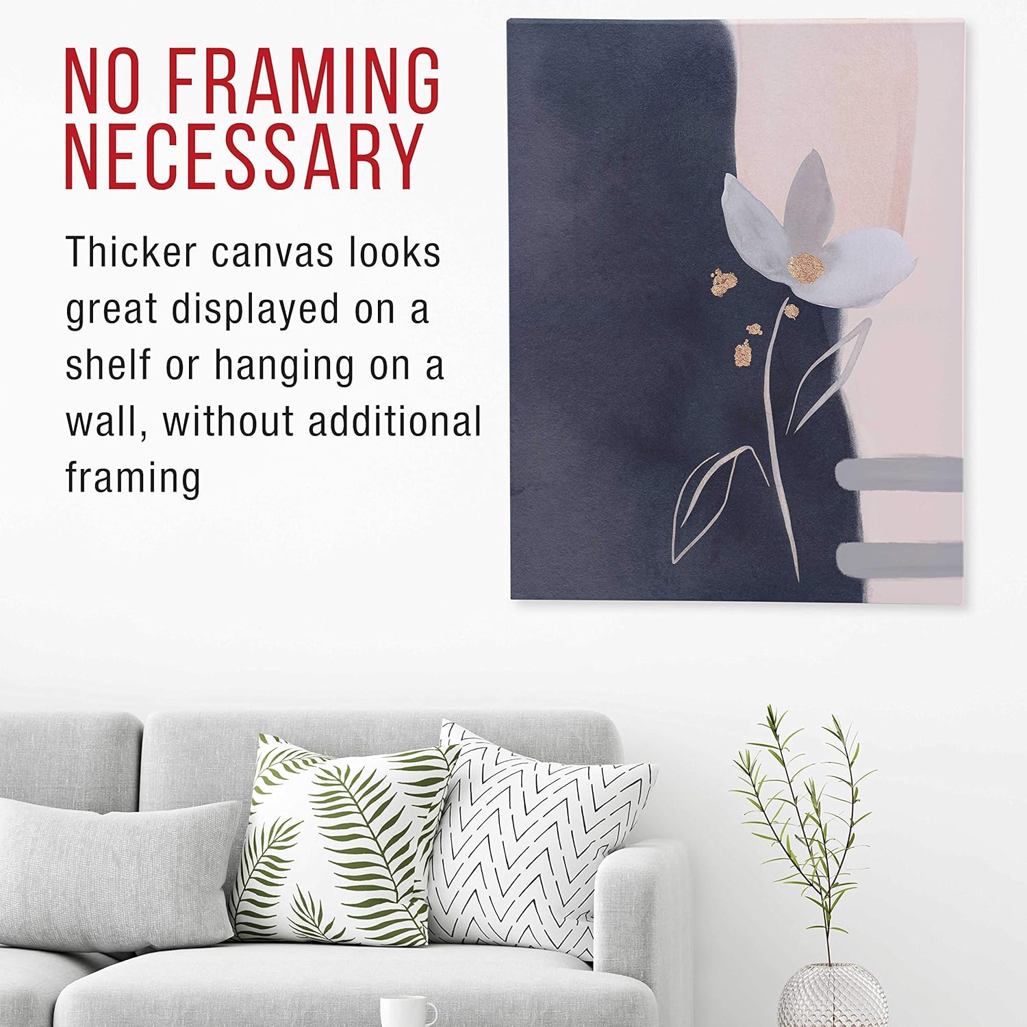 U.S. Art Supply 30" x 40" Gallery Depth 1-1/2" Profile Stretched Canvas 2-Pack - Acrylic Gesso Triple Primed 12-Ounce 100% Cotton Acid-Free Back Stapled Pouring Art