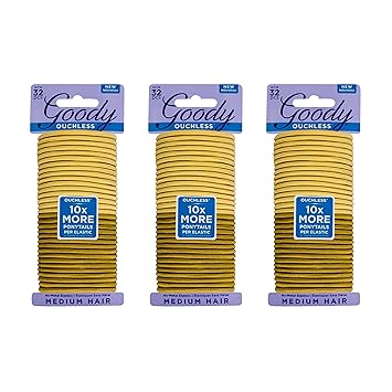 Amazon Com Goody Hair Ouchless Women S Braided Hair Elastics