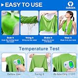 Sukeen 4 Pack Cooling Towels 40x12 Ice Towel Microfiber Gym Yoga view 3