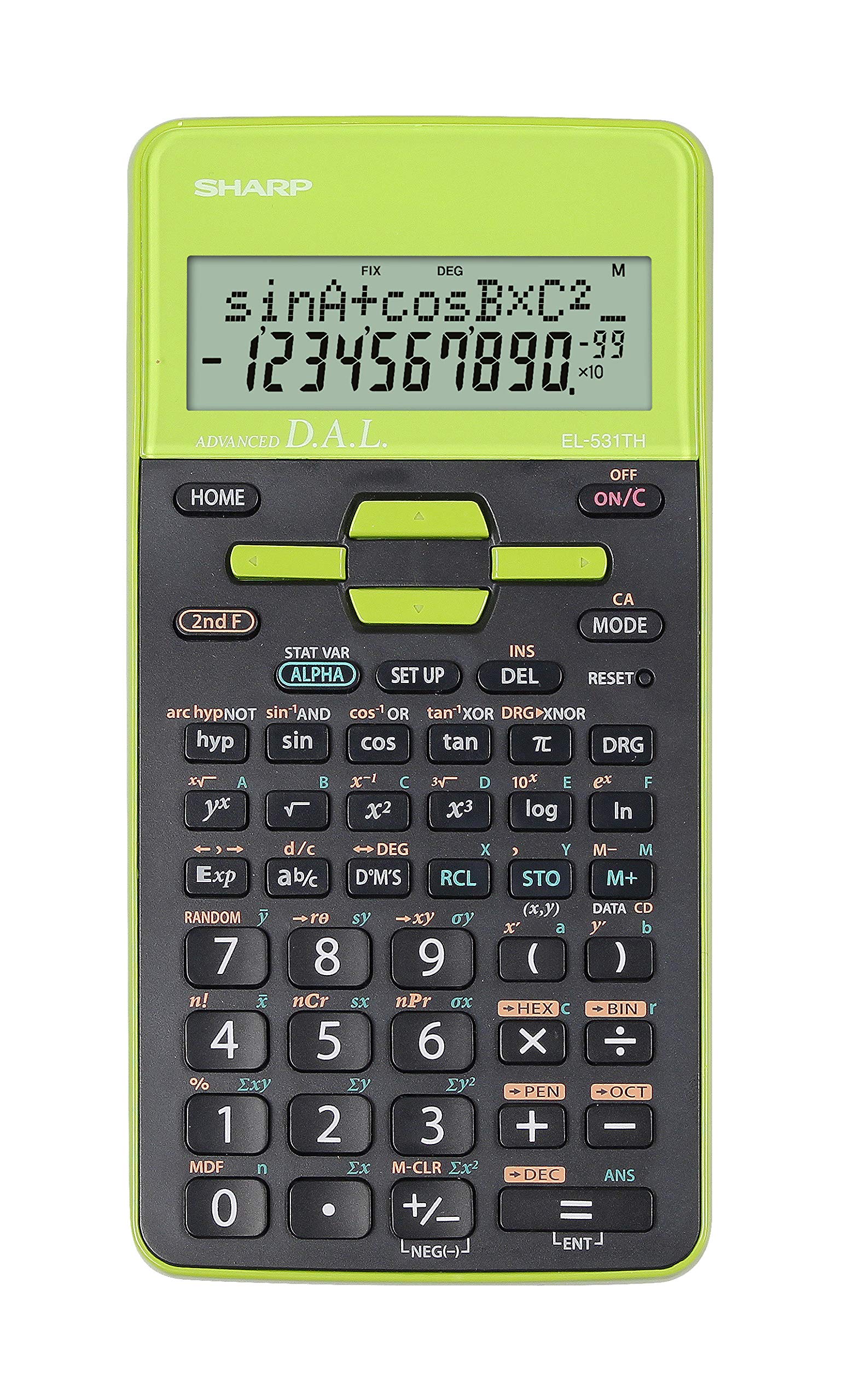 Sharp SH-EL531THBGR Scientific Calculator