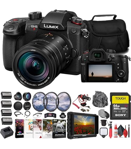 Amazon.com : Panasonic Lumix GH5 II Mirrorless Camera with 12-60mm