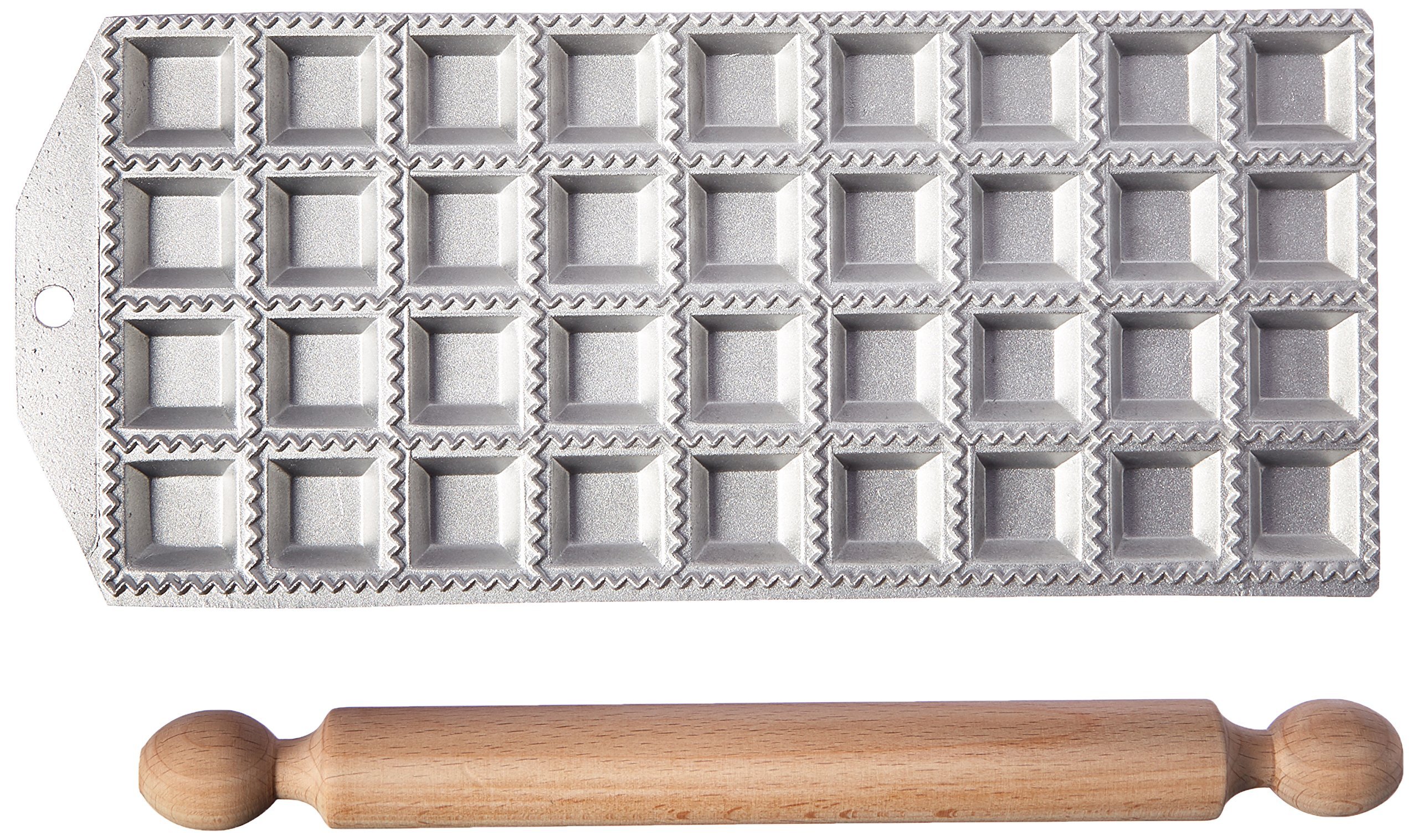 Eppicotispai 36 Holes Aluminum Ravioli Maker