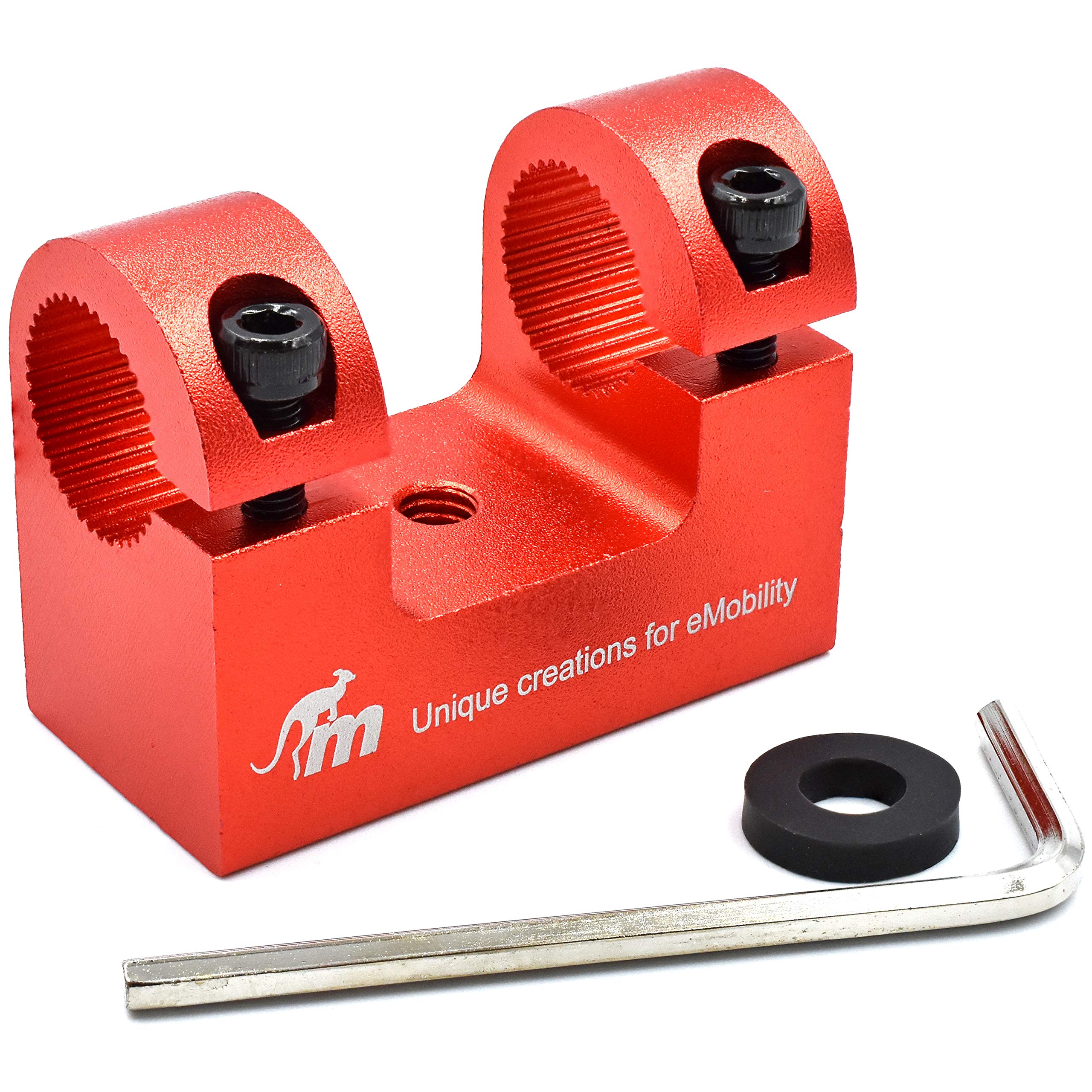 Monorim V1-FS Suspension Fender Adapter For Xiaomi M365 1S Essential Pro Electric Scooter (Red)