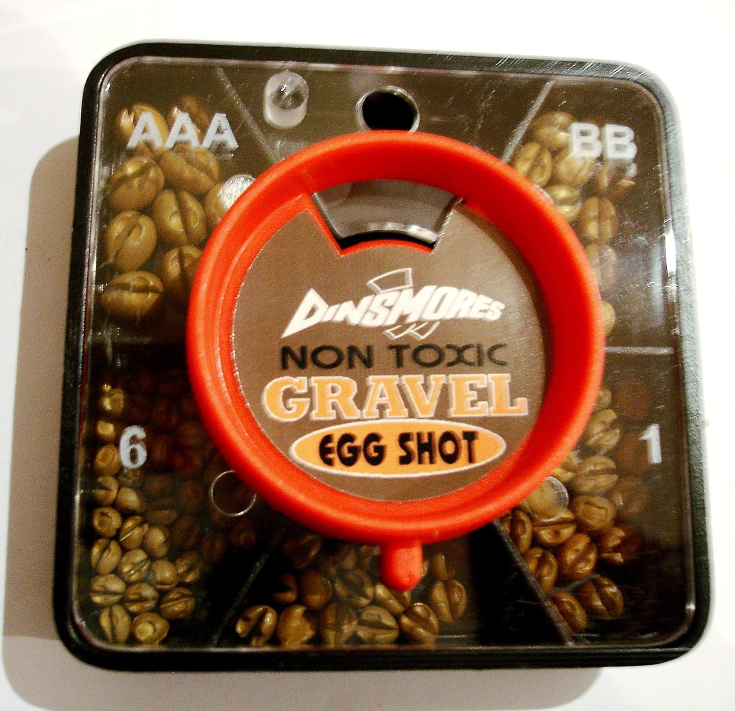 Gravel Coloured Split Shots. Dinsmore + FREE 2 Jelly Maggot. Quality