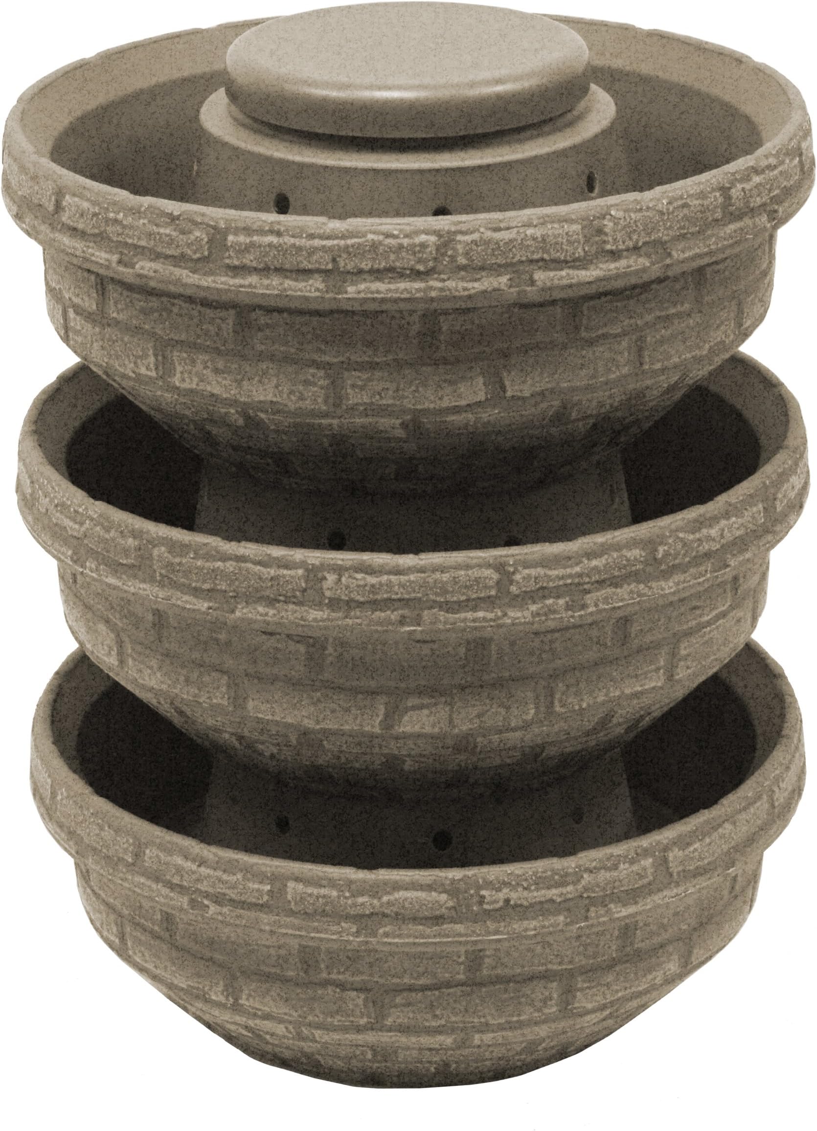 Good Ideas ECG3-SAN English Composting Garden Bin, Sandstone