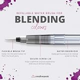 Creativepeak Watercolour Brush Pens 12 Pack with Blending Brush view 7