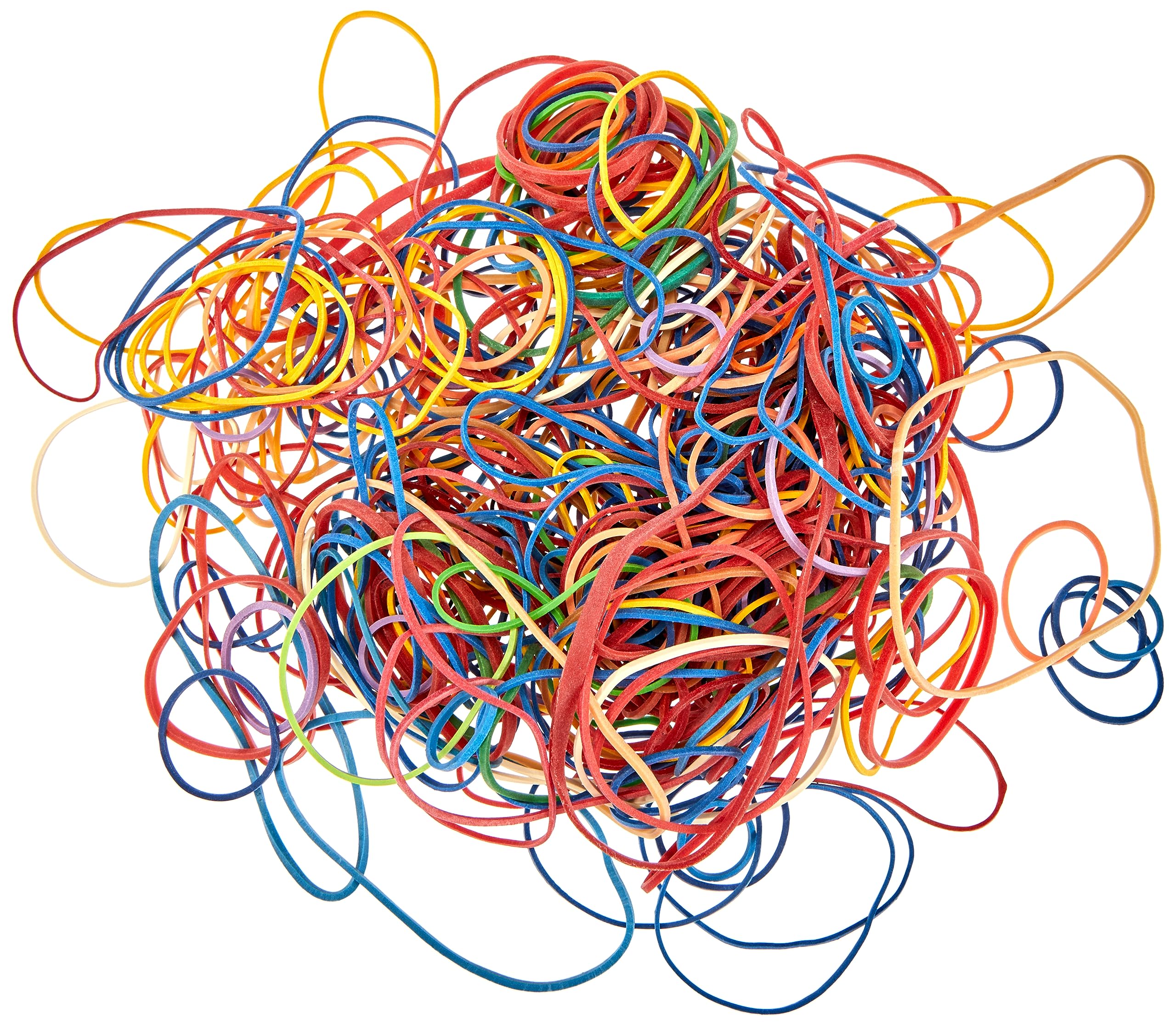 Elastic Bands Appli Assorted Colours 100g Bag