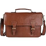 monogrammed leather laptop bolsa