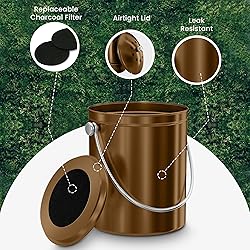 Utopia Kitchen Compost Bin for Kitchen