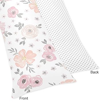 Amazon Com Sweet Jojo Designs Blush Pink Grey And White Body