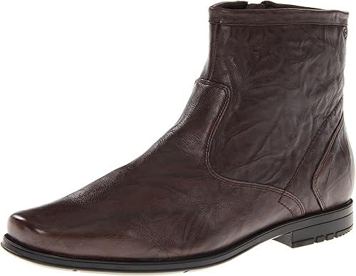 rockport men's traviss zip boot chelsea boot