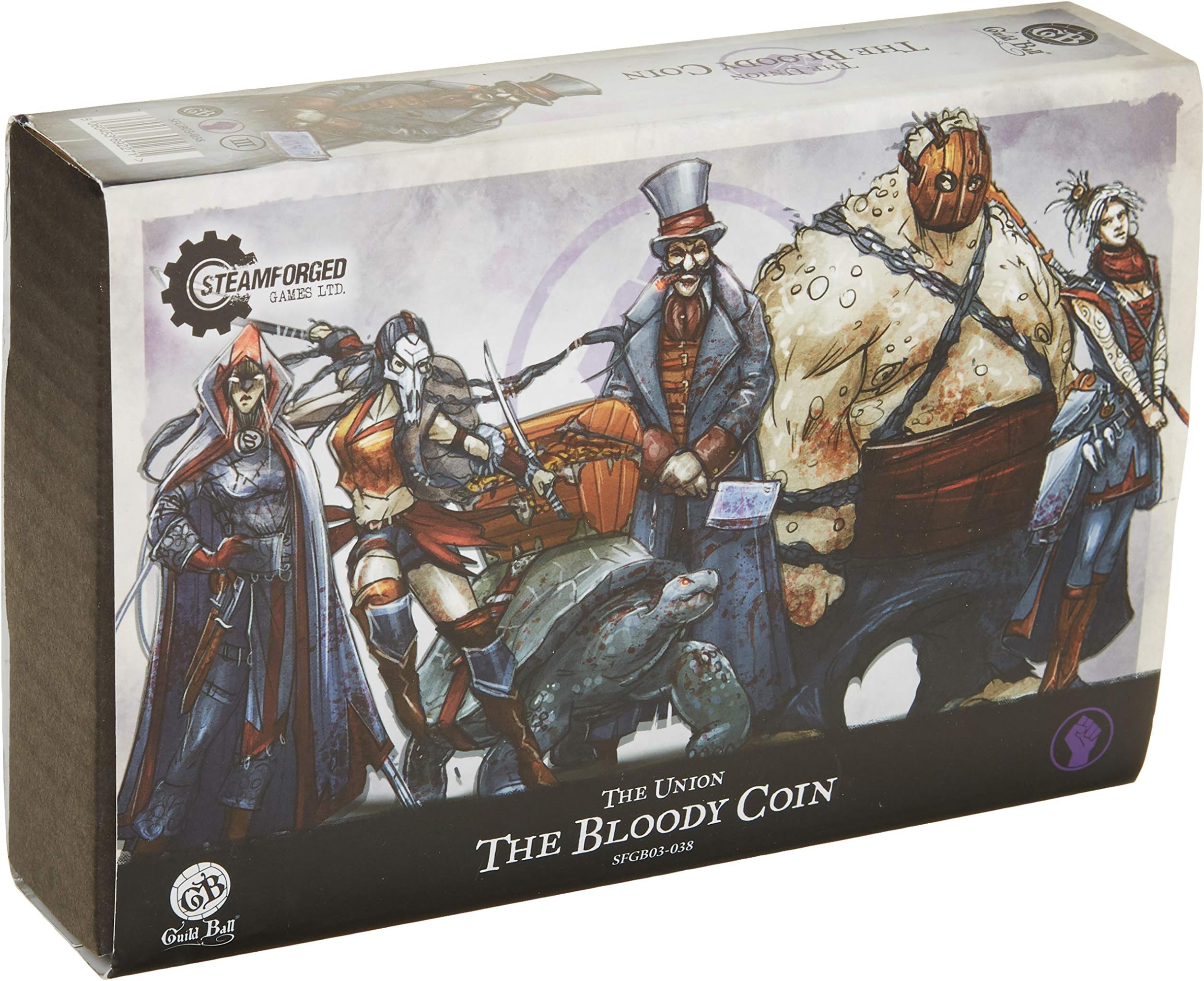 Steamfoged Games SFGB03-038 Guild Ball: Union Bloody Coin Miniature Game Figure