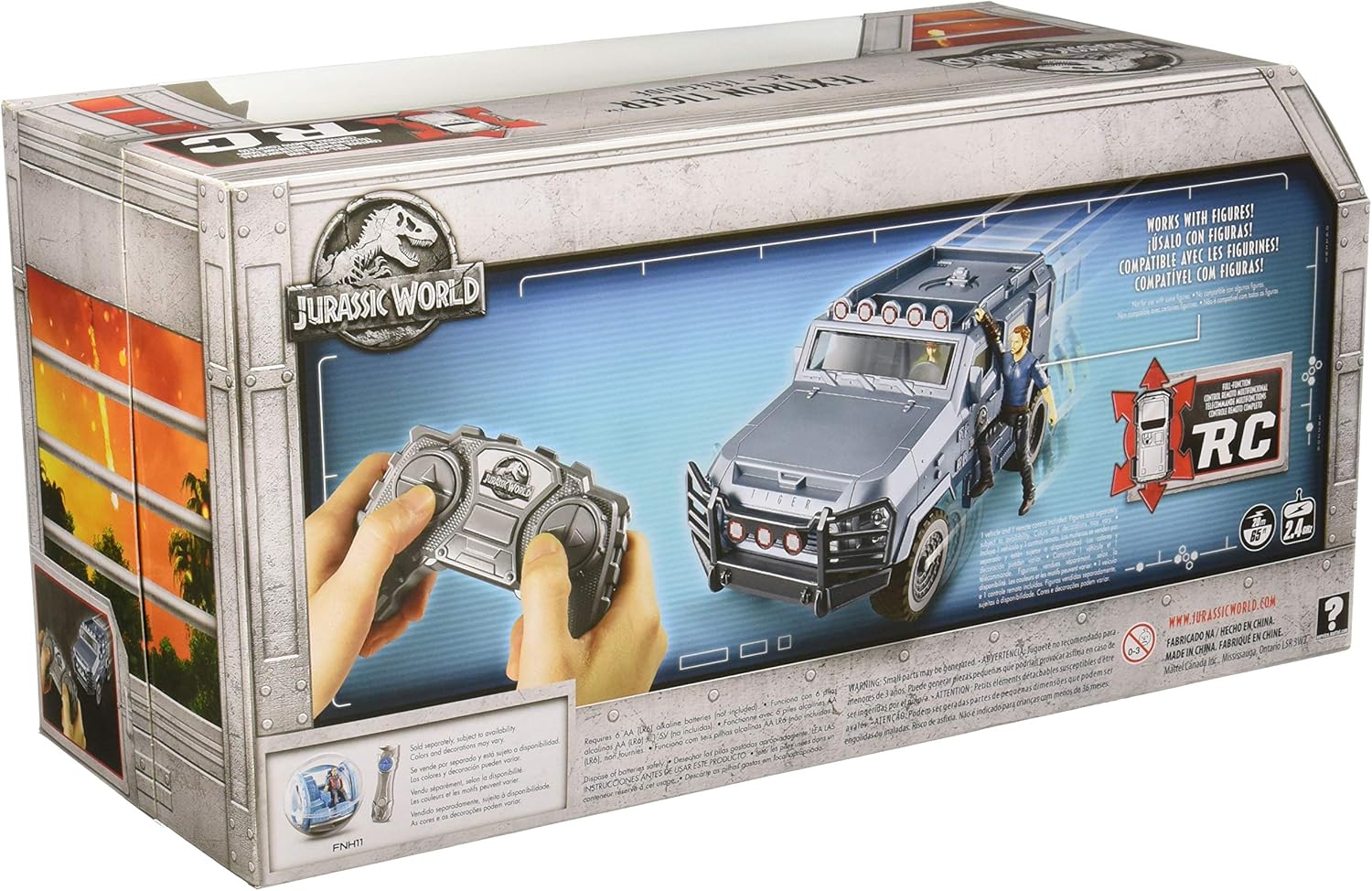 jurassic world rc vehicle